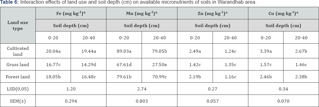Click here to view Large Table 6